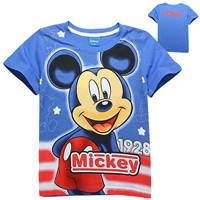 เสื้อยืดเด็ก-MICKEY-1928-สีน้ำเงิน