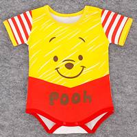 บอดี้สูทหนูน้อย-Pooh-สีเหลืองแดง