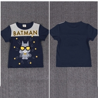 เสื้อยืดเด็ก-CISI-หนูน้อย-Batman-สีกรม