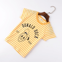 เสื้อยืดเด็ก-Donald-Duck-EST-1934-ลายทาง-สีเหลือง