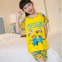 เสื้อกางเกงเด็ก-Minions-สีเหลือง