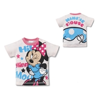 เสื้อยืดเด็ก-Hi-Minnie-Mouse-สีชมพู