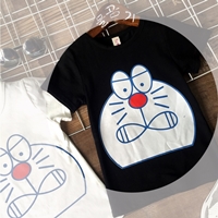 เสื้อยืดเด็กลาย-Doraemon-จอมโมโห-สีดำ