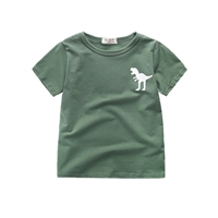 เสื้อยืดด็กไดโนเสาร์-Allosaurus-สีเขียว