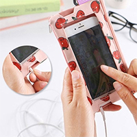 กระเป๋ามือถือ-Multi-Functional-cell-phone-สีชมพู