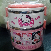 ปิ่นโตหนูน้อยแบบ-2ชั้น-Hello-Kitty-สีชมพู