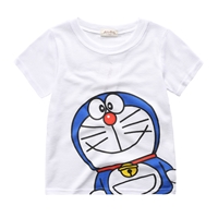 เสื้อยืดเด็กลาย-Doraemon-สีขาว