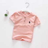 เสื้อยืดเด็ก-Polo-By-Ralph-Lauren-สีชมพู