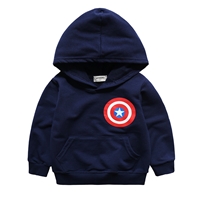 เสื้อกันหนาว-มีฮูด--Captain-America-สีกรม