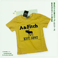 เสื้อยืดเด็ก-Abercrombie-Fitch-1892-สีเหลือง