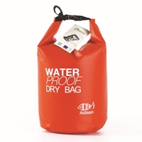 ถุงกันน้ำแบบพกพา-Waterproof-Dry-Bag-สีส้ม