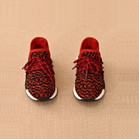 รองเท้าผ้าใบ-Jogging-Yeezy-แบบสปอร์ต-สีแดง