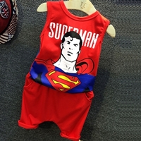 ชุดเสื้อกล้ามกางเกง-Superman-สีแดง