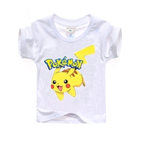 เสื้อยืดเด็ก-Pokemon-Pikachu-สีขาว