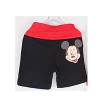 กางเกงขาสั้นเด็ก-Mickey-Mouse-สีดำ