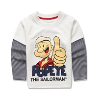 เสื้อแขนยาวเด็ก-POPEYE-THE-SAILORMAN-สีขาว