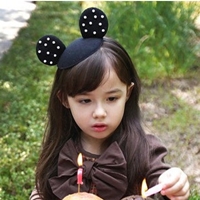 ที่คาดผมสุดน่ารัก-Mickey-แต่งมุก-สีดำ