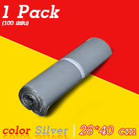 ถุงไปรษณีย์-พร้อมแถบกาว-28x40-ซม-100-ใบ-สีเงิน