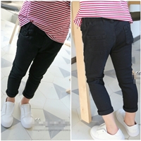 กางเกงขายาว-Skinny-Fashion-สีดำ