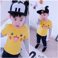 เสื้อแขนยาวเด็ก-ลาย-Pikachu-สีเหลือง