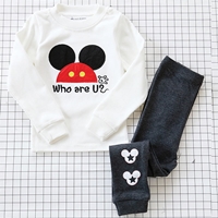 ชุดนอนเด็กแฟชั่นสุดน่ารัก-Mickey-Mouse-Who-are-U-