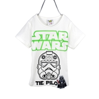 เสื้อยืดเด็ก-Star-Wars-TIE-PILO-สีขาว