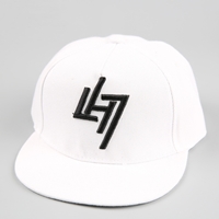 หมวกเด็ก-Snapback-สไตล์เกาหลี-LH7-สีขาว