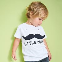 เสื้อยืดเด็กลุงหนวด-Little-Man-สีขาว