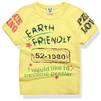 เสื้อยืดเด็ก-Earth-Friendly-1980-สีเหลือง