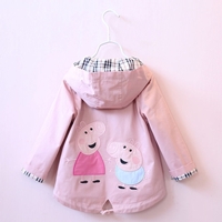 Jacket-มีฮู้ดแฟชั่น-PEPPA-PIG-สีชมพู