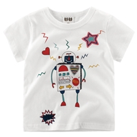 เสื้อยืดแฟชั่น-Robot-in-love-สีขาว