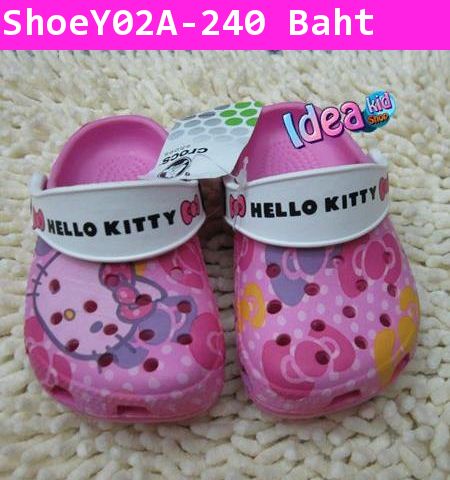 รองเท้าเด็ก Hello KITTY สีชมพู