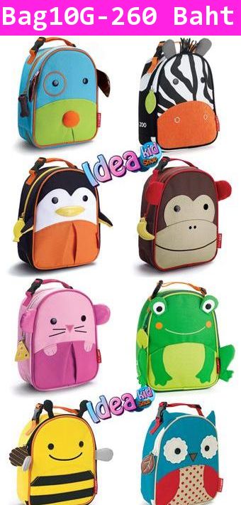  Backpack  Zoo Lunchies Insulated Bag 