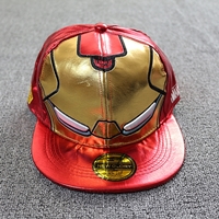 หมวกเด็ก-Snapback-Avengers-Iron-Man-สีแดง