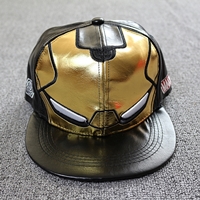 หมวกเด็ก-Snapback-Avengers-Iron-Man-สีดำ