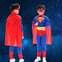 ชุดแฟนซี_หน้ากาก-Cosplay-ลาย-Superman-สีฟ้า