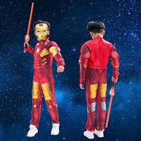 ชุดแฟนซี_หน้ากาก-Cosplay-ลาย-Iron-Man-สีแดง