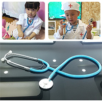 หูฟังเสียงคุณหมอ-Stethoscope-สีฟ้า