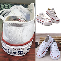 รองเท้าผ้าใบหุ้มส้น-Converse-สไตล์ชมพู่(ตำหนิ)