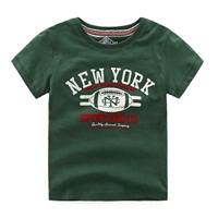 เสื้อยืดแฟชั่น-NEW-YORK-(เด็กโต7-12ปี)-สีเขียว