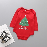 บอดี้สูทเด็ก-Xmas-หนูน้อยซานต้า-My1st-Christmas