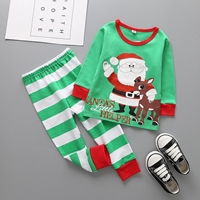 ชุดเสื้อกางเกง-Xmas-Santa-Little-Helper-สีเขียว