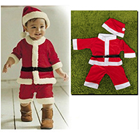 เสื้อกางเกง_หมวก_เข็มขัด-Xmas-SANTA-สีแดง(4-ชิ้น)