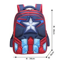 กระเป๋าเป้-Primay-School-3D-ลาย-Captain-America--