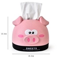 กล่องใส่ทิชชู่-Sweet-Pig-สีชมพู