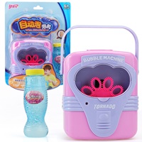 เครื่องทำ-Bubbles-อัตโนมัติ-Bubble-Machine-สีชมพู