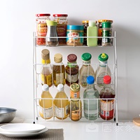 ชั้นวางของ-multi-layer-spice-rack-kitchen--สีขาว-