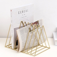 ที่วาง-Magazine-Triangle-Rack-Living-Room-สี-Gold-