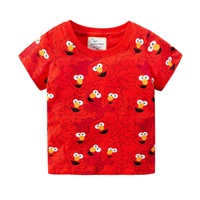 เสื้อยืดเด็ก-ลาย-Elmo-สีแดง