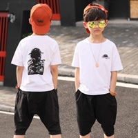 ชุดเสื้อกางเกง-Hiphop-CATTEE-สีขาว